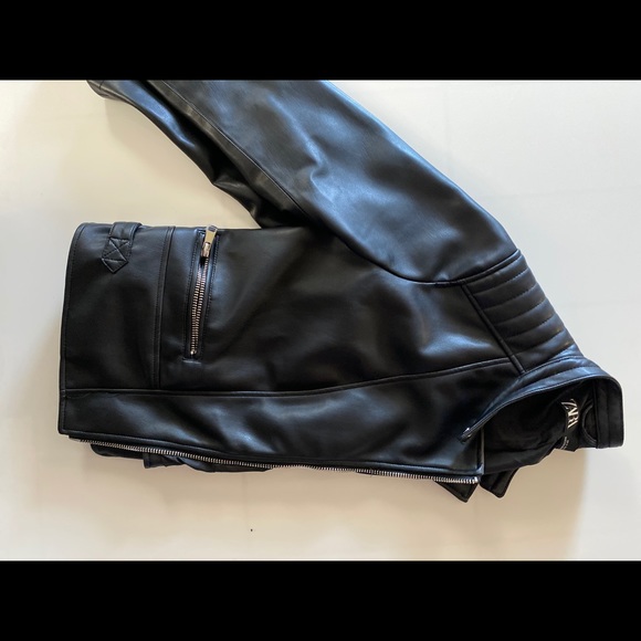Zara faux leather coat - Picture 4 of 5
